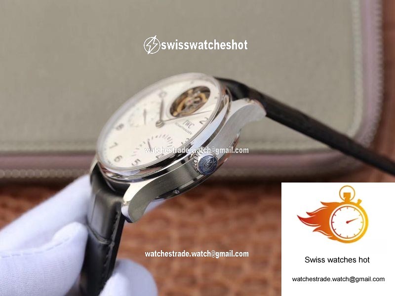 ZF Factory IWC Portuguese Real Tourbillon IW504202 White Dial 6
