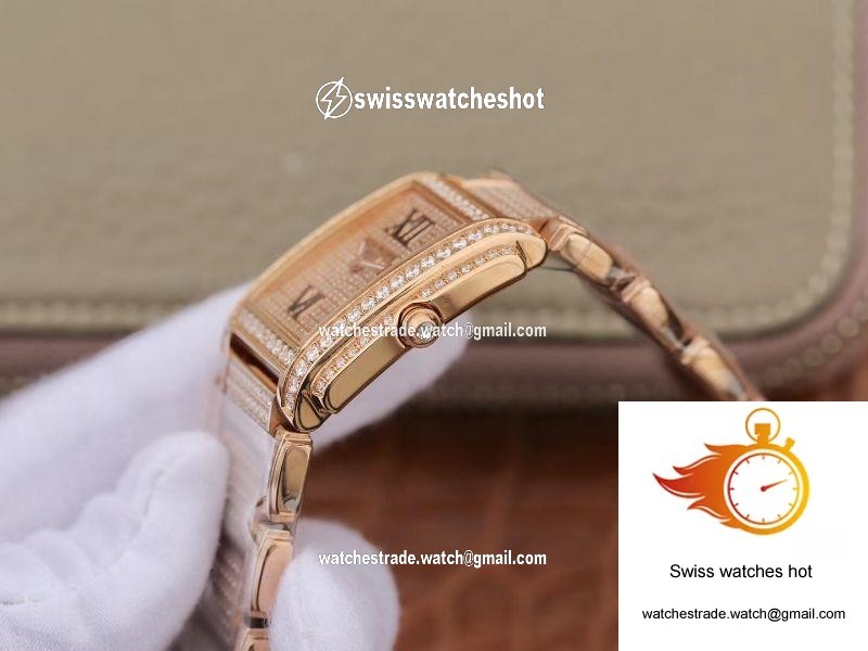 Patek Philippe Ladies Twenty-4 4908/50R-012 Rose Gold Diamond Dial 6