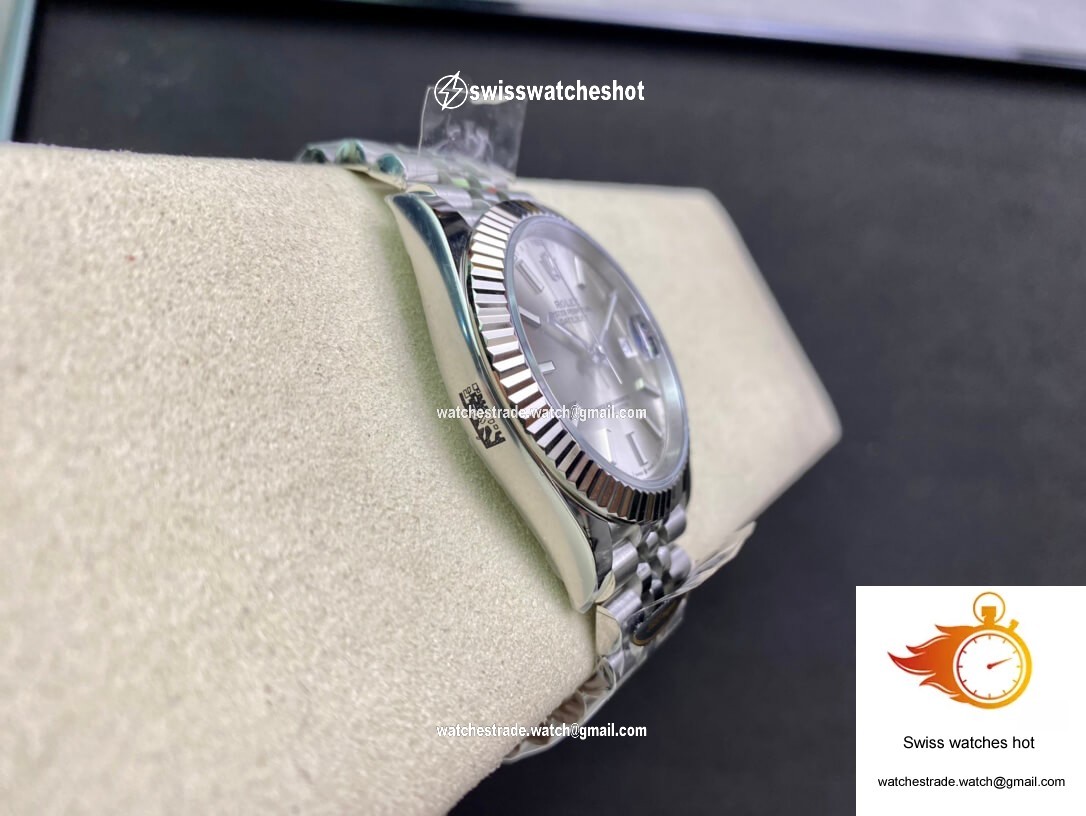 Rolex Datejust M126334-0004 Clean Factory Silver Dial 6