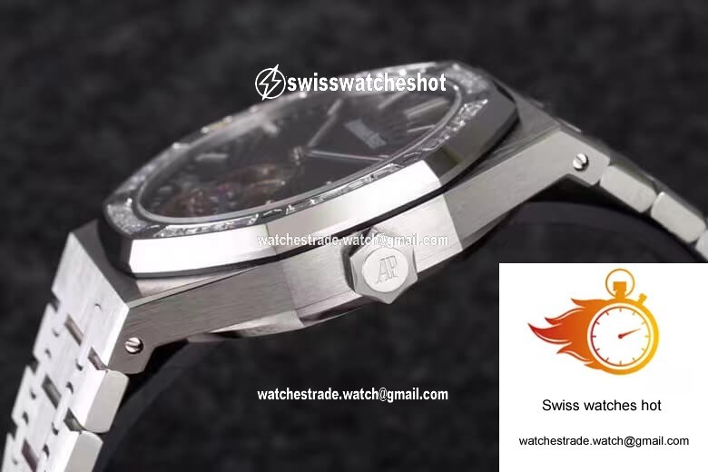 Audemars Piguet Royal Oak Tourbillon 26521BC.ZZ.1220BC.01 R8 Factory Diamond-set Bezel 6
