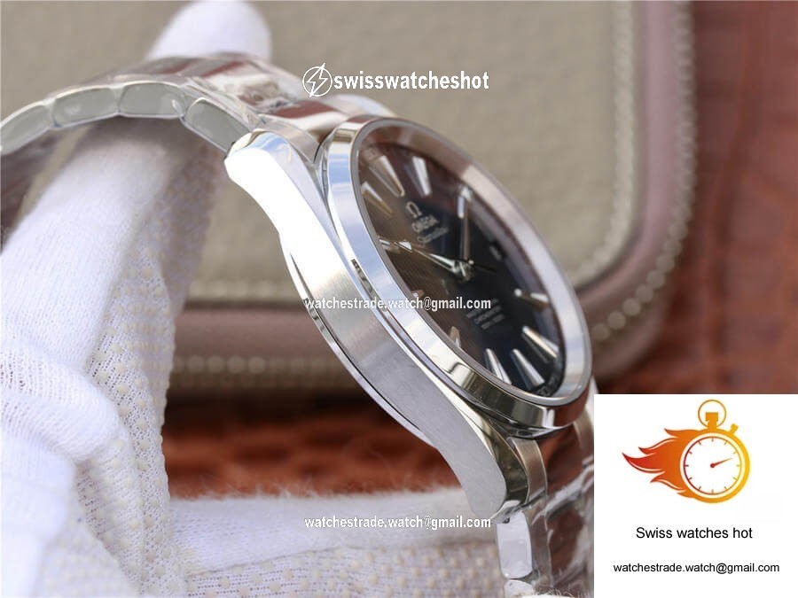 Omega Seamaster 231.10.42.21.03.001 VS Factory Blue Dial 6