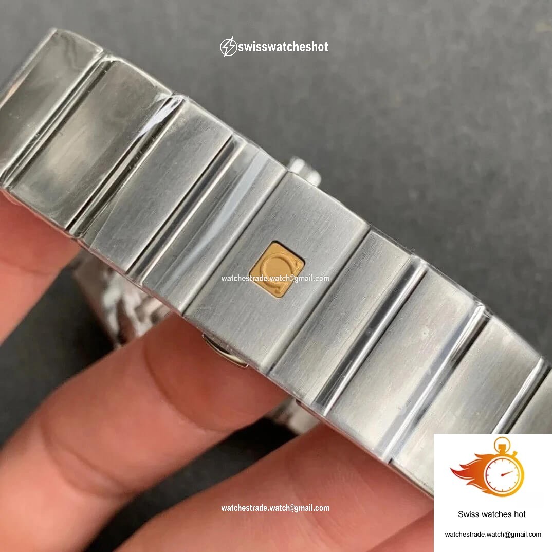 Omega Constellation 123.10.38.21.02.004 VS Factory Stainless Steel 6