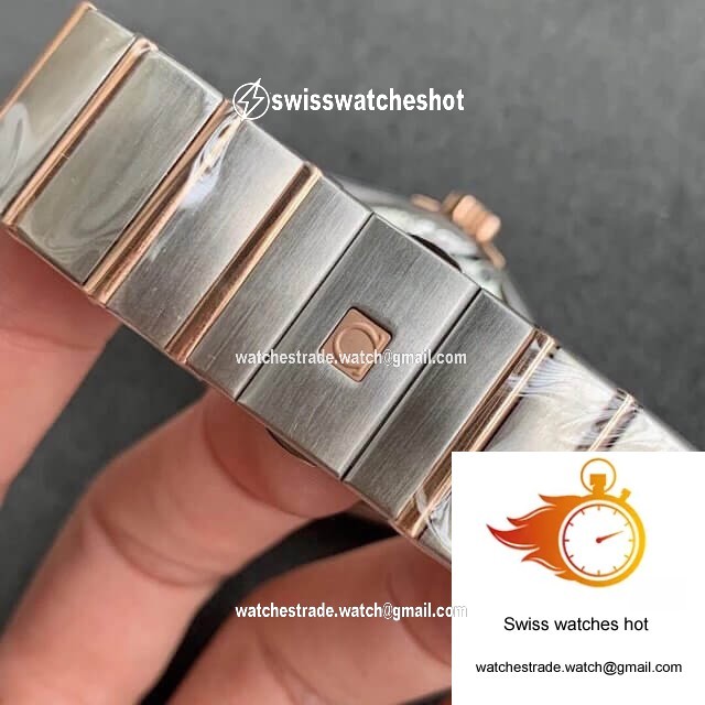 Omega Constellation 123.20.31.20.13.001 VS Factory Rose Gold 6