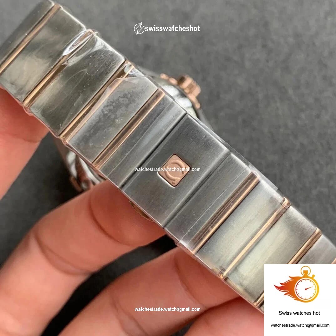 Omega Constellation 123.20.38.21.03.001 VS Factory Rose Gold 6