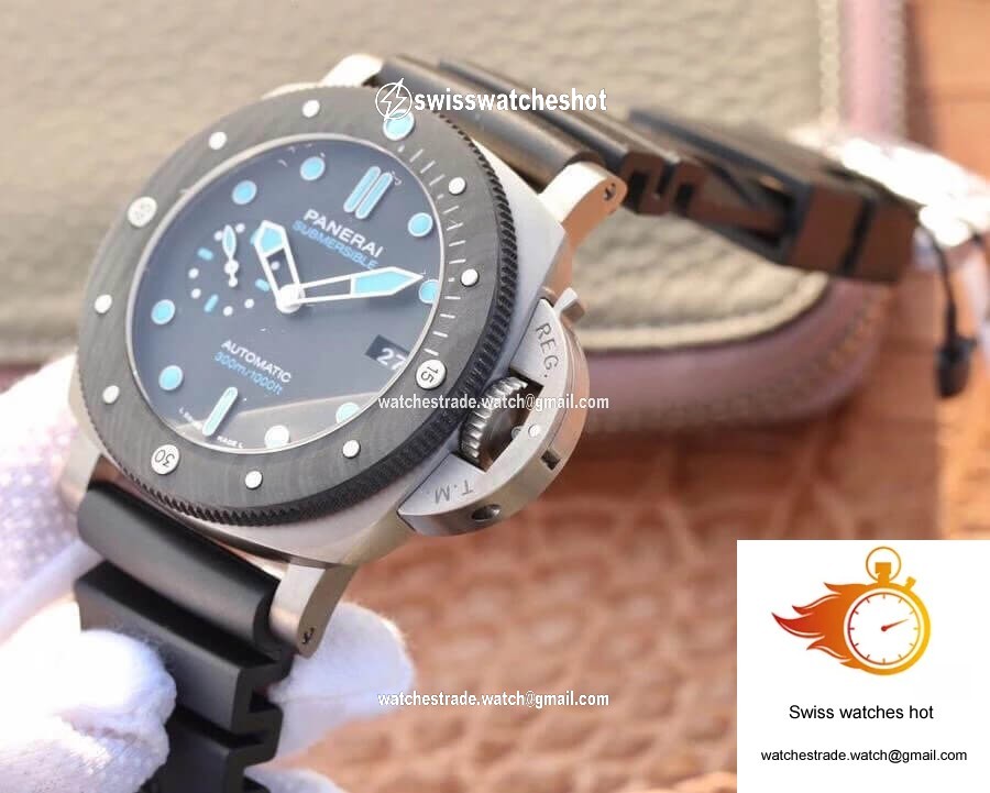 Panerai Submersible PAM00799 VS Factory Titanium Case 6