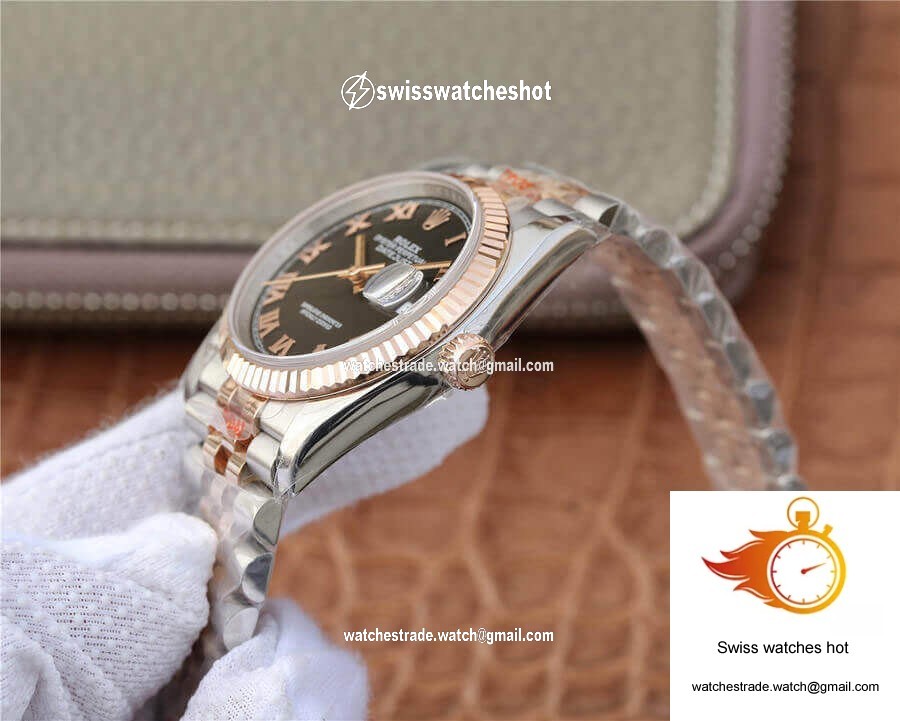 Rolex Datejust 116231 36MM GM Factory Rose Gold 6