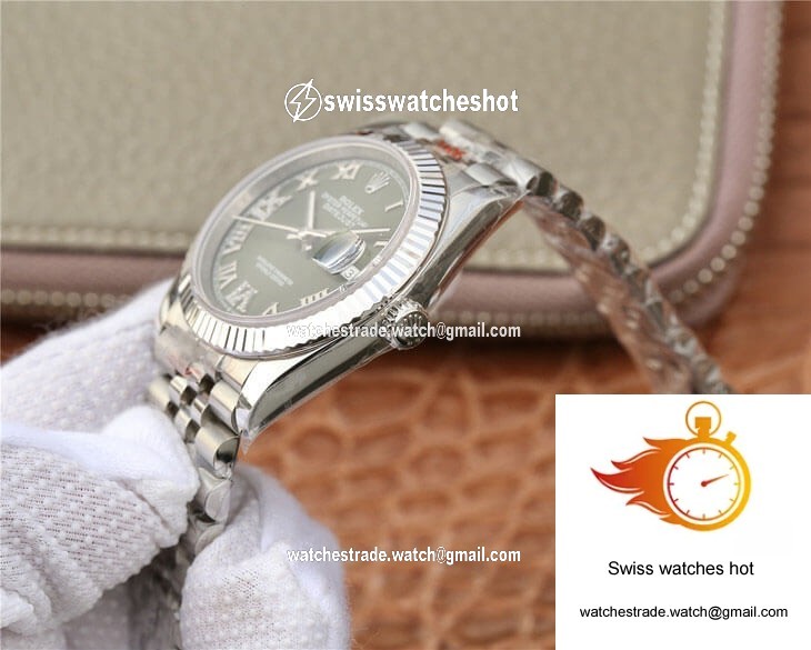 Rolex Datejust 36MM GM Factory Green Dial 6