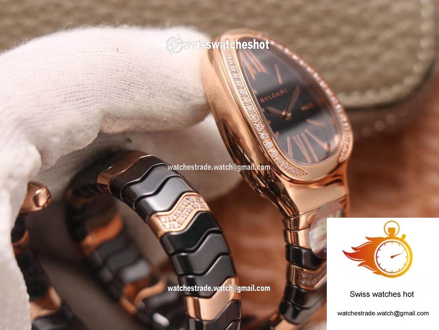 Bvlgari Serpenti BV Factory Rose Gold Diamonds 6
