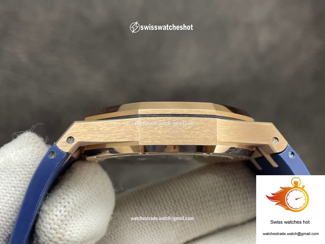 Audemars Piguet Royal Oak Tourbillon R8 Factory Rubber Strap 6