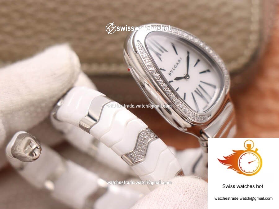 Bvlgari Serpenti BV Factory Stainless Steel Diamond Case 6