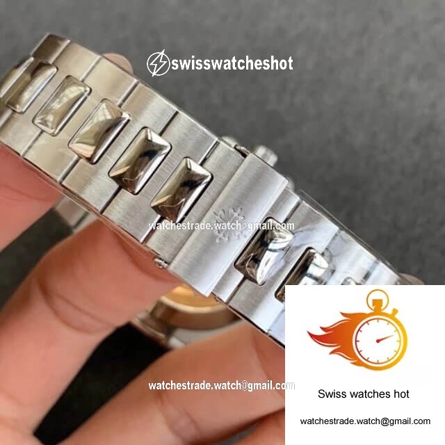 Patek Philippe Nautilus 5726/1A-001 Moonphase GR Factory Stainless Steel Strap 6