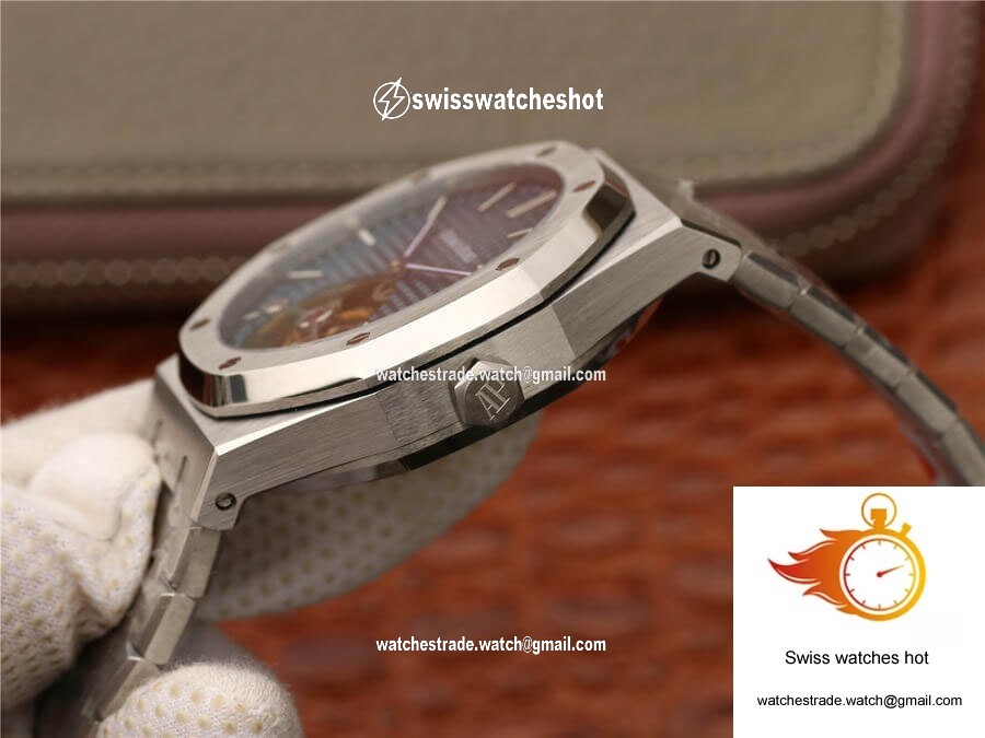 Audemars Piguet Royal Oak Tourbillon Extra Thin 26510IP.OO.1220IP.01 R8 Factory Blue Gradient Dial 6