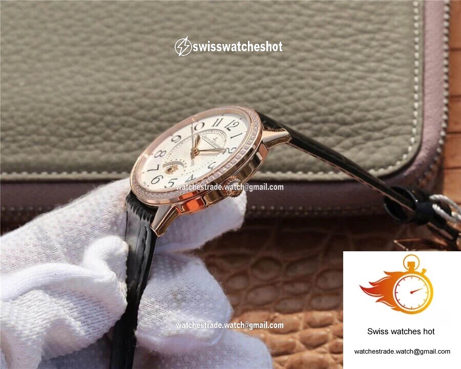 Jaeger LeCoultre Rendez Vous 3442430 ZF Factory Rose Gold Silver Dial 6