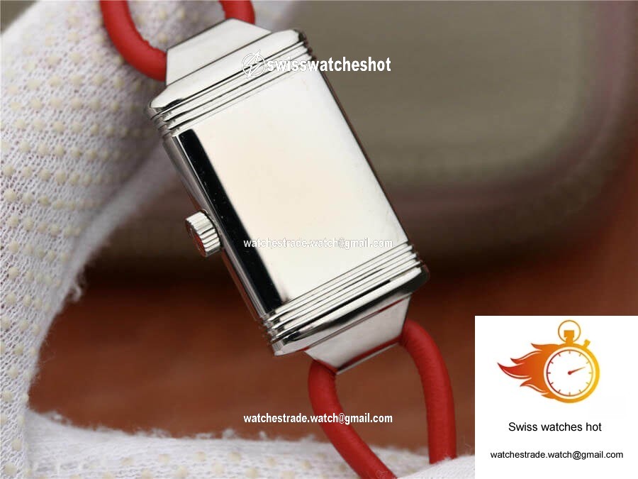 Jaeger-LeCoultre Reverso 3268560 MG Factory Stainless Steel Red Dial 6