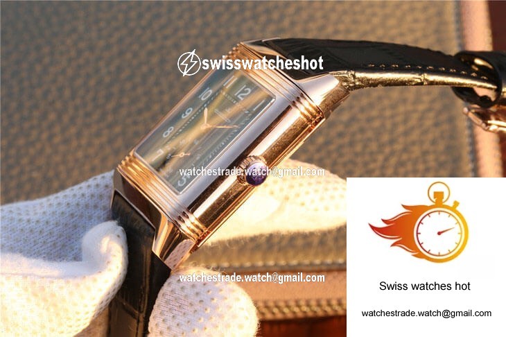 Jaeger-LeCoultre Reverso Q3732470 Rose Gold Black Dial 6
