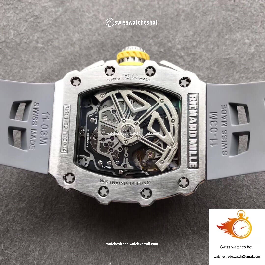 Richard Mille RM11-03 KV Factory Titanium Steel 6