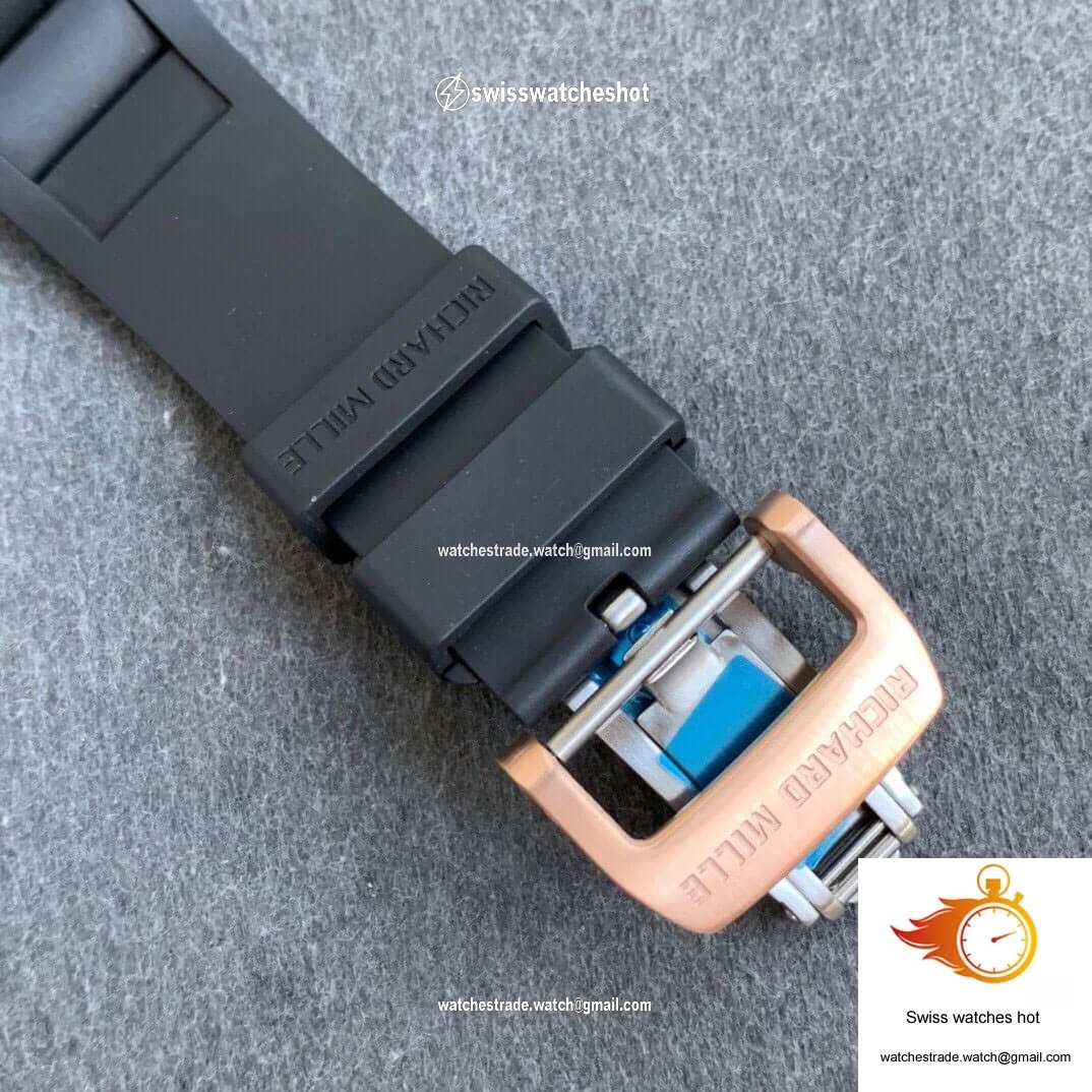Richard Mille RM11 KV Factory Rose Gold Skeleton Dial 6