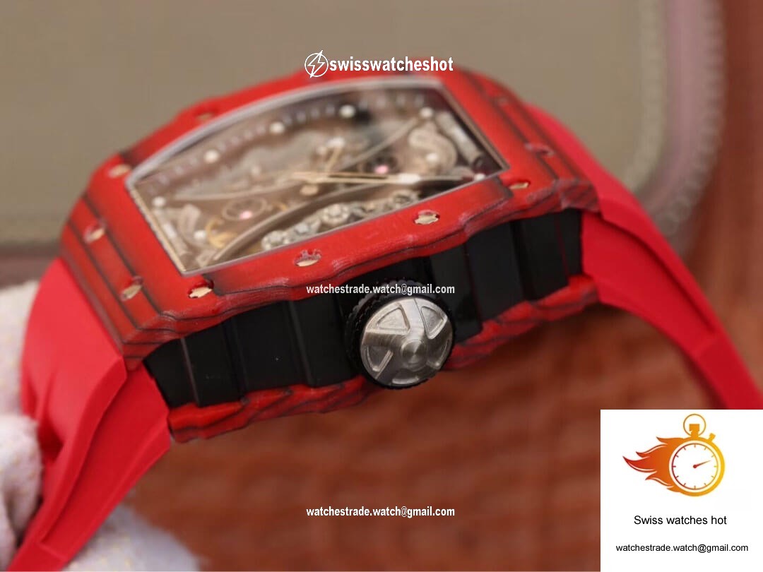 Richard Mille RM53-01 KV Factory TPT Carbon Fiber Skeleton Dial 6