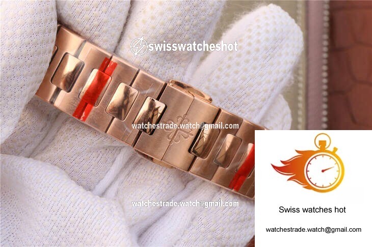Patek Philippe Nautilus Ladies 7118-1R-010 PF Factory Honey Gold Dial 6