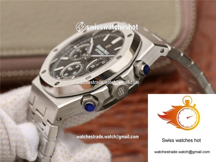 Audemars Piguet Royal Oak Chronograph 26320ST.OO.1220ST.01 OM Factory Black Dial 6