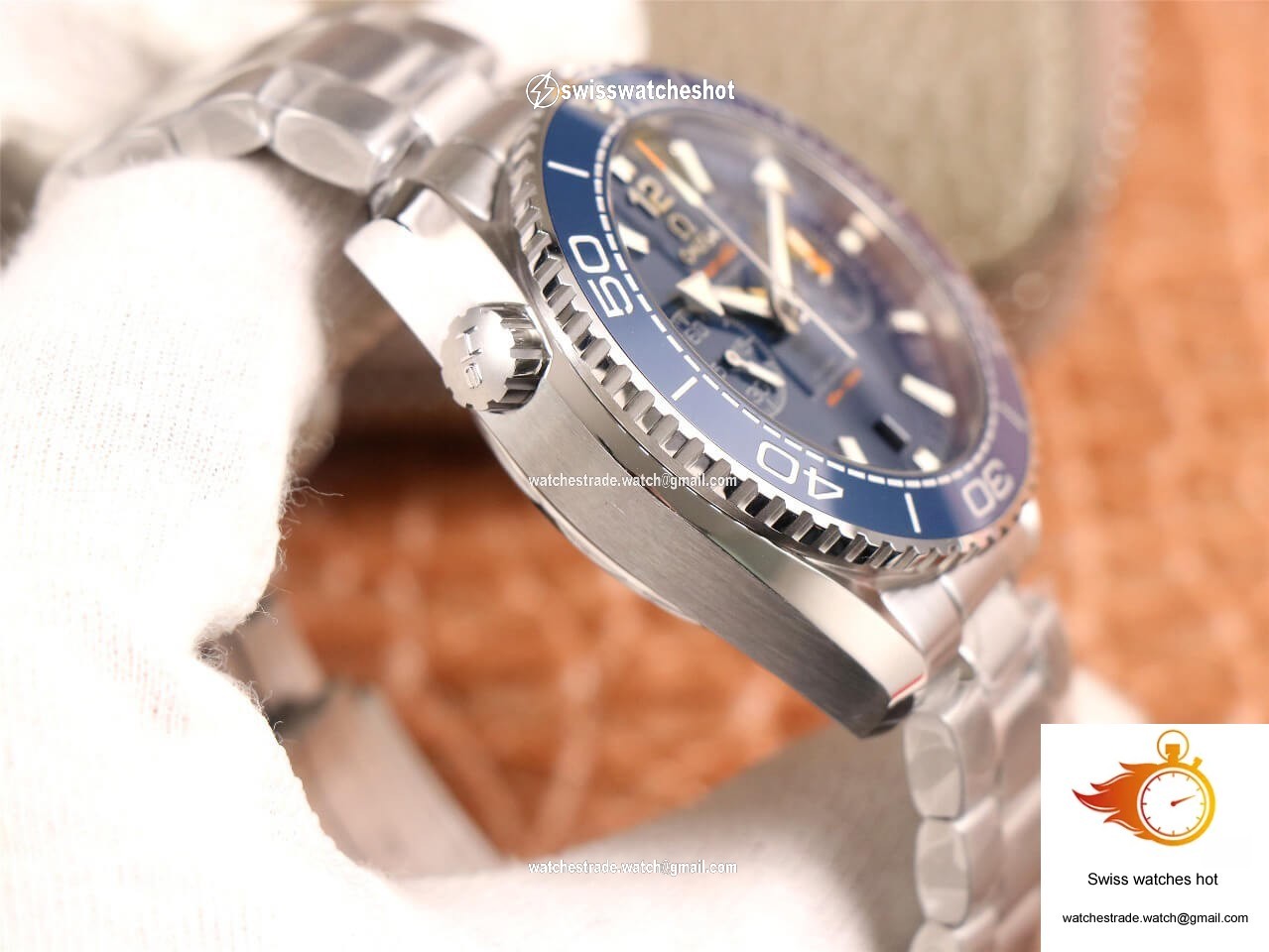 Omega Seamaster Ocean Universe 600M 215.30.46.51.03.001 OM Factory V3 Blue Dial 6