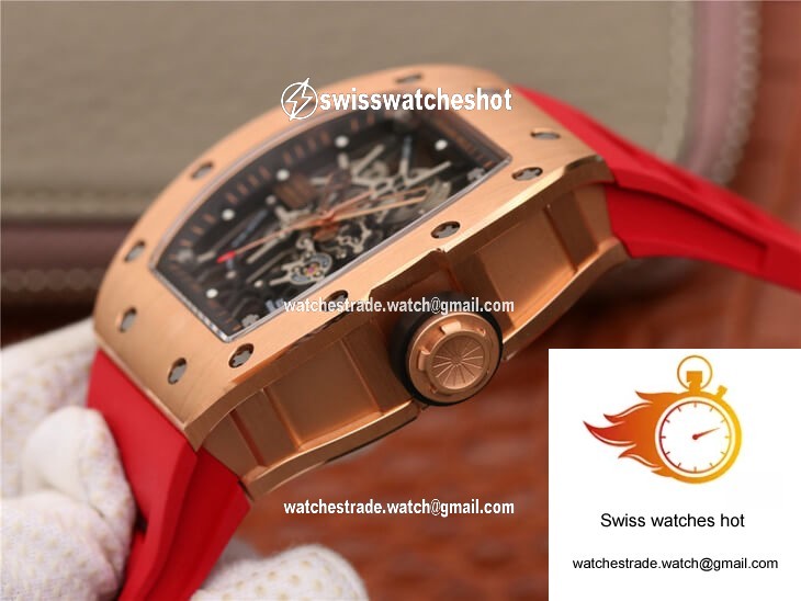 Richard Mille RM035 Americas KV Factory Rose Gold 6