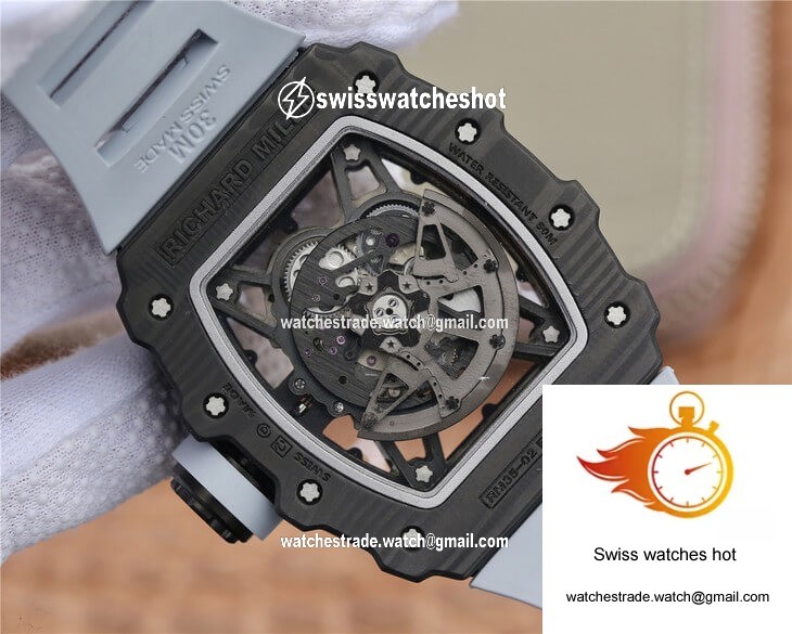 Richard Mille RM-035 KV Factory Black Carbon Fiber 6