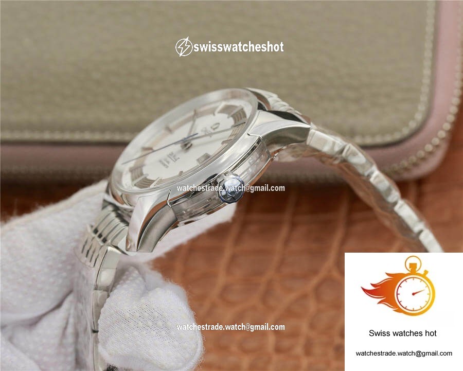 Omega De Ville 431.30.41.21.02.001 VS Factory Silver Dial Stainless Steel Strap 6