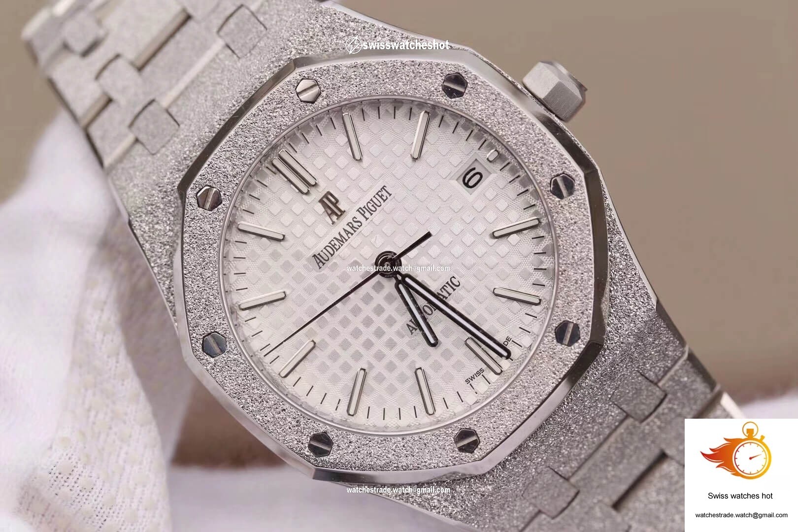 Audemars Piguet Royal Oak 15454BC.GG.1259BC.01 JH Factory Silver Dial 6