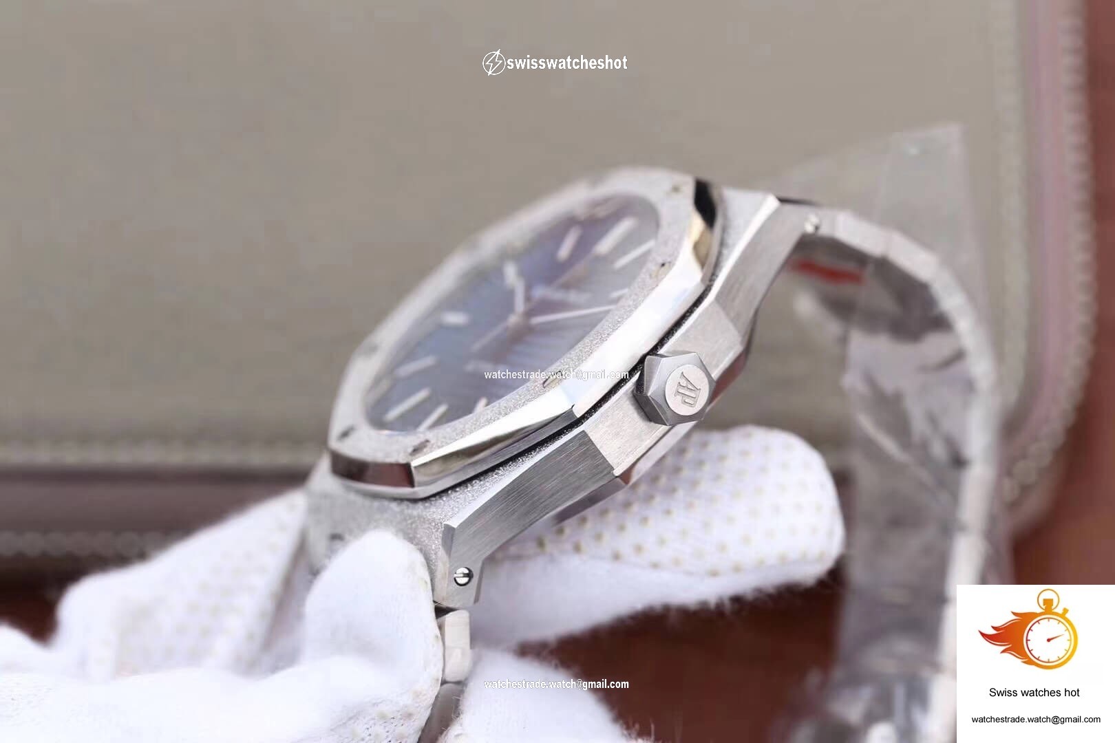 Audemars Piguet Royal Oak 15454BC.GG.1259BC.01 JH Factory Blue Dial 6