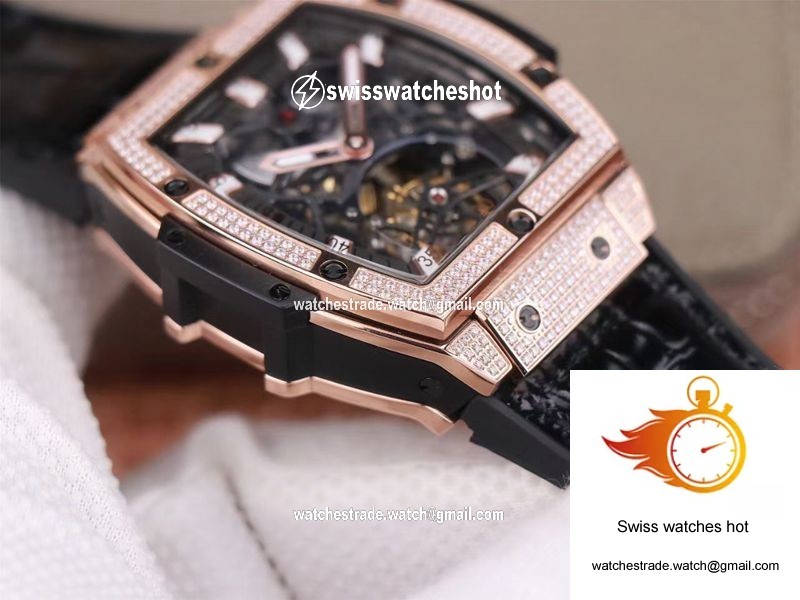 Hublot Masterpiece Tourbillon 906.OX.0123.VR.AES13 JB Factory Rose Gold Diamond 6