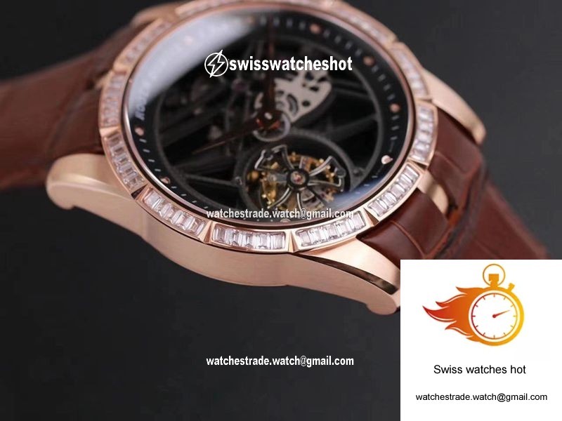 Roger Dubuis Excalibur RDDBEX0404 JB Factory V3 Rose Gold Tourbillon 6