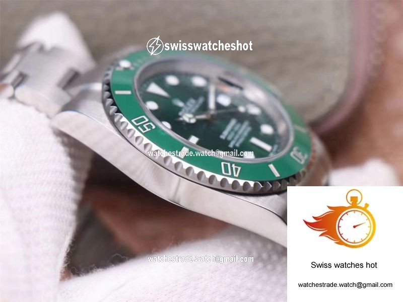 Rolex Submariner 116610LV-97200 Noob Factory V11 Green Dial 6