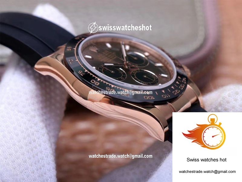 Rolex Daytona M116515LN-0041 Noob Factory Chocolate Dial 4130 Movement 6