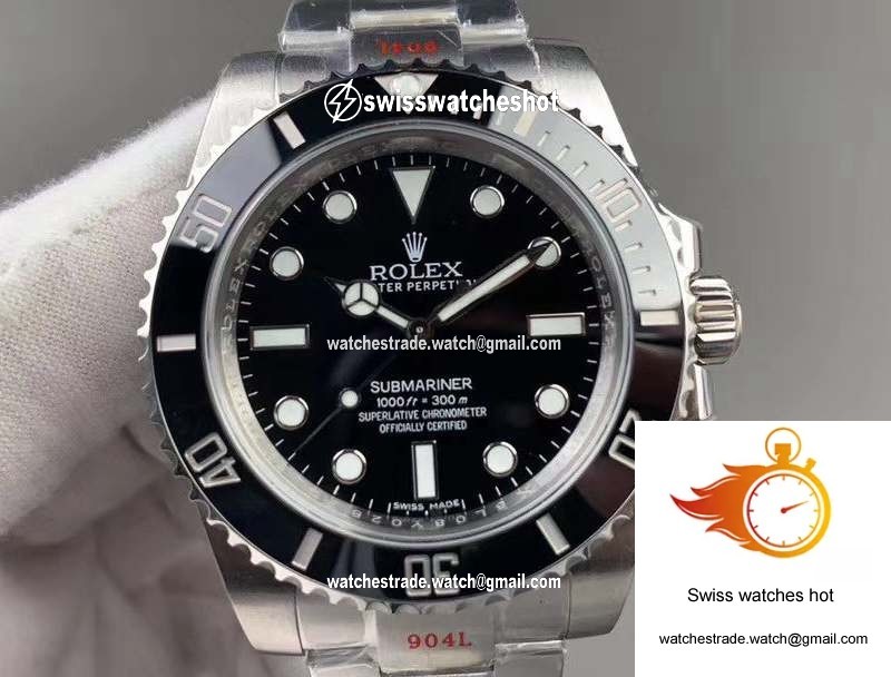 Rolex Submariner 114060-97200 Noob Factory V10 Black Dial 6