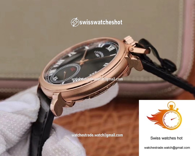 Chopard L.U.C 161923-1001 Louis Ulysse Black Dial 6