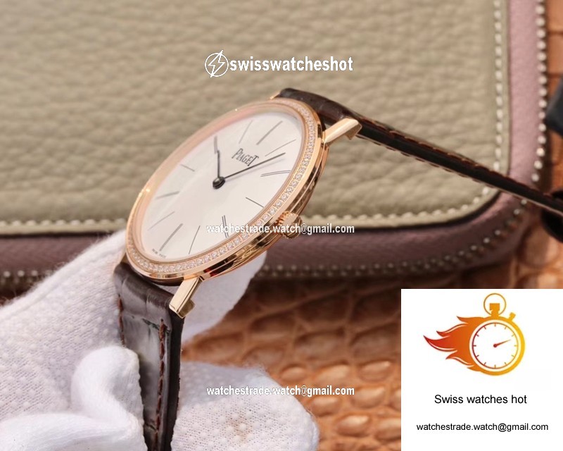 Piaget Altiplano Mecanique P10584 G0A36125 MKS Factory Rose Gold Diamond Bezel 6