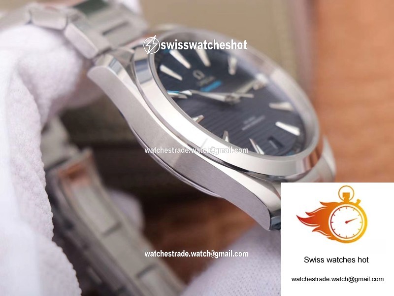 Omega Seamaster 220.10.41.21.03.001 VS Factory Blue Dial 6