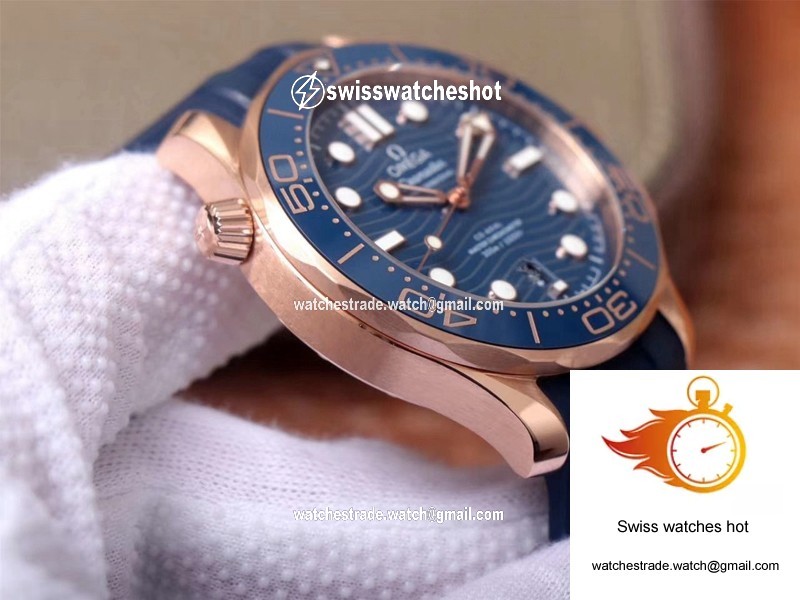 Omega Seamaster 210.62.42.20.03.001 VS Factory Blue Dial 6