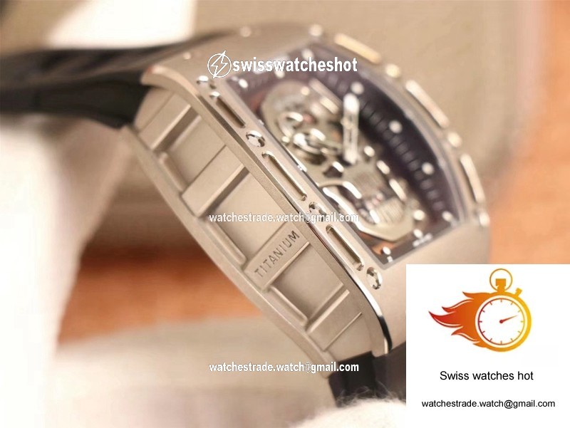 Richard Mille RM052 ZF Factory Silver Titanium Skull Dial 6