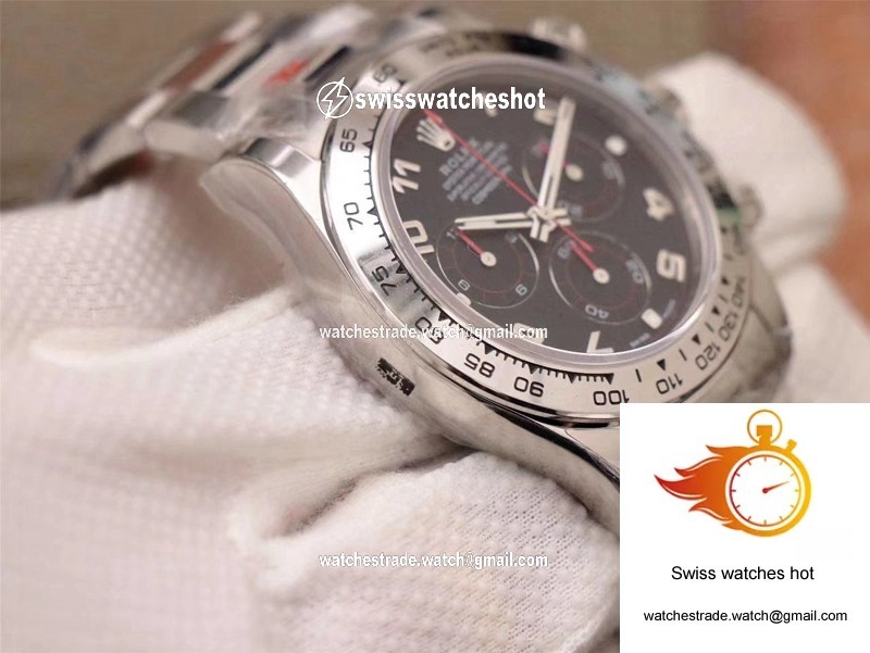 Rolex Daytona Cosmograph 116509-78599 Noob Factory Black Dial 6