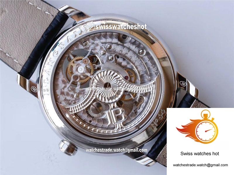 JB Factory Blancpain Villeret Tourbillon 8 Jours 6025-1542-55b 6