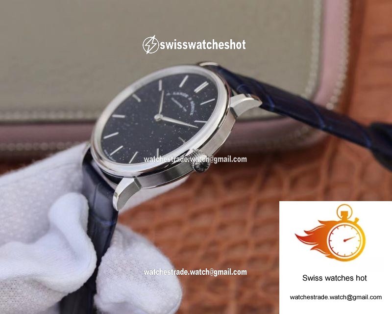 A. Lange & Sohne Saxonia Thin Gold-flux-coated Dial In Copper-blue 205.086 SV Factory 6