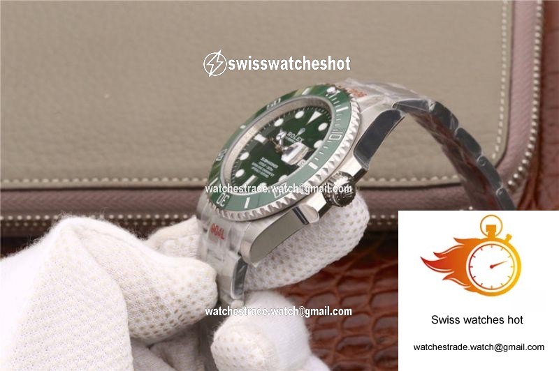 Rolex Submariner Date 116610LV Noob Factory V9 Green Ceramic Bezel 6
