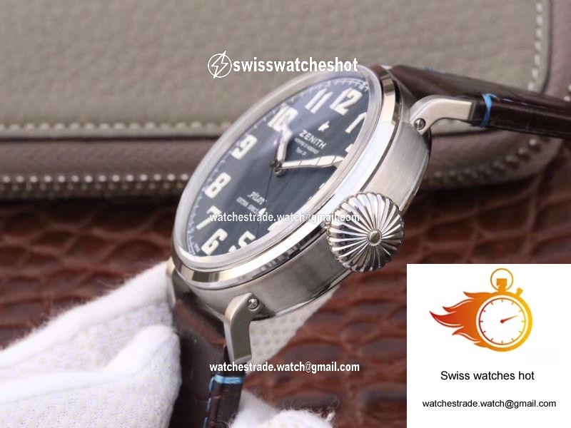 Zenith Pilot Type 20 Extra Special 03.2430.3000.21.C738 XF Factory Blue Dial 6