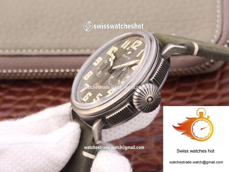 Zenith Pilot Type 20 Chronograph Extra Special 29.2430.4069/21.C800 XF Factory Gray Dial 6