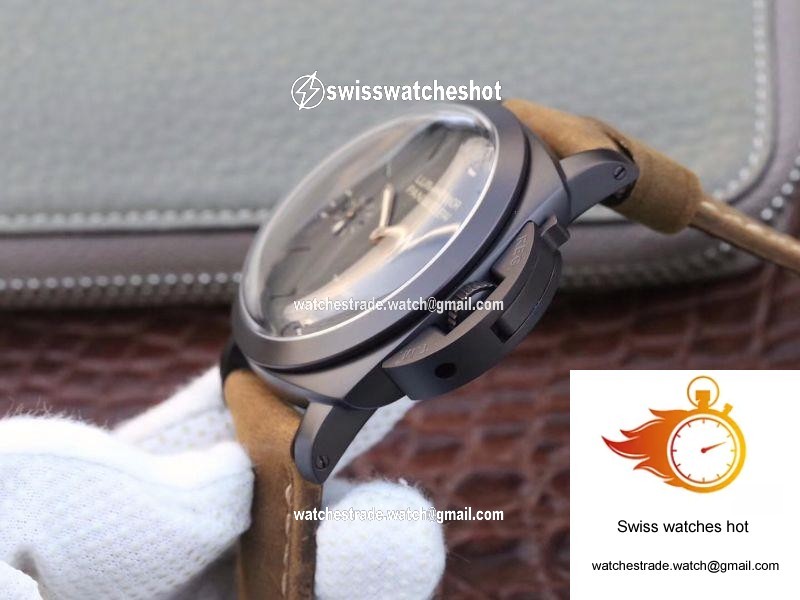 Panerai Luminor 1950 3 Days PAM 375 ZF Factory Black Dial 6