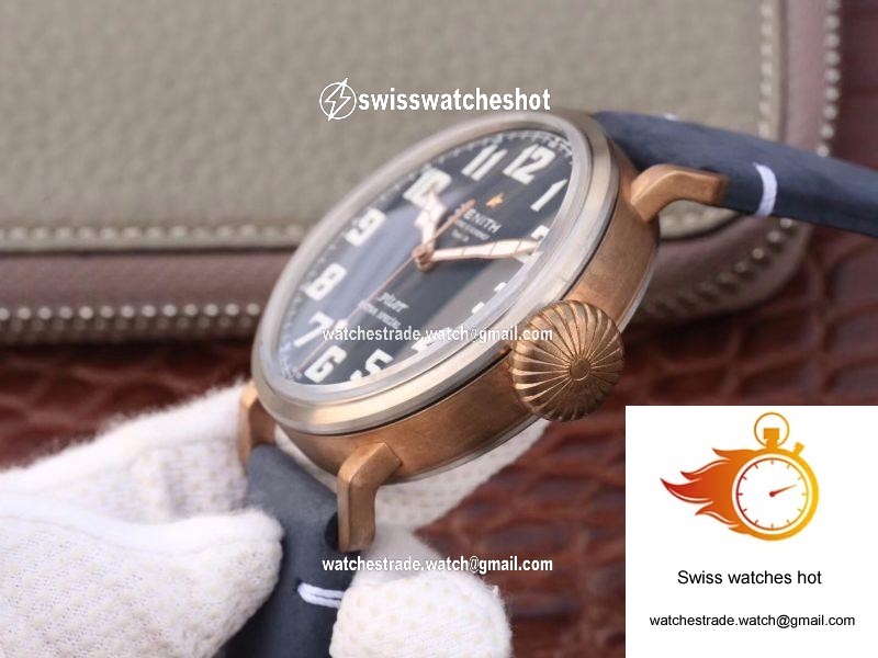 Zenith Pilot Type 20 Extra Special 29.2430.679.21.C753 XF Factory Blue Dial 6
