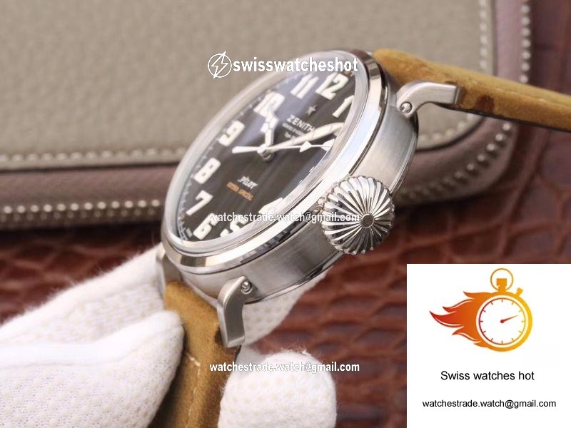 Zenith Pilot Type 20 Extra Special 03.2430.3000.21.C738 XF Factory Black Dial 6