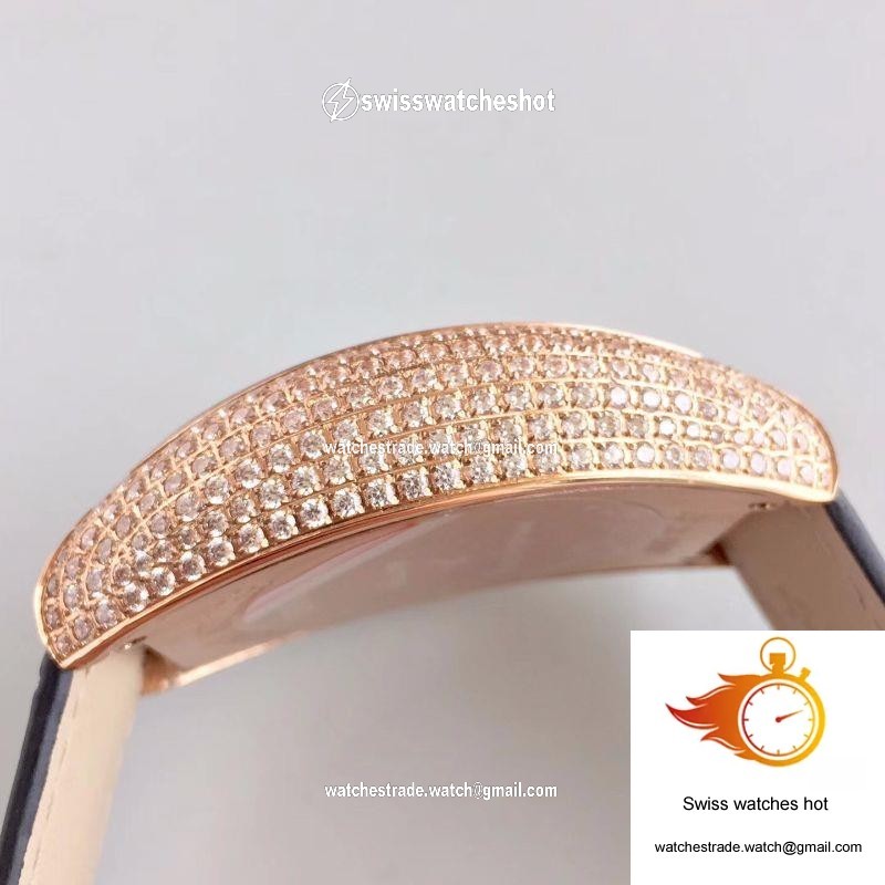 Franck Muller 8880 SC DT Rose Gold Diamonds Dial 6